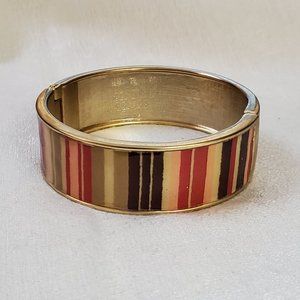 LOFT Brown Multicolor Enamel Bangle Bracelet #907